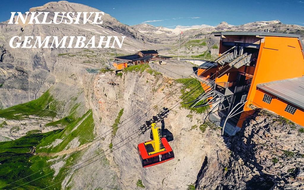 Hotel Viktoria-Leukerbad-Therme Bagian luar foto