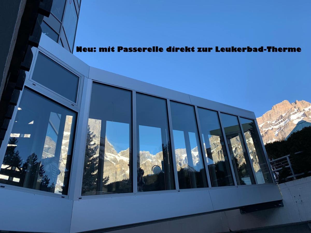 Hotel Viktoria-Leukerbad-Therme Bagian luar foto
